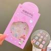 Juego de pegatinas para uñas infantiles, diseño de princesas, extraíbles, rígidas, para decoración de uñas, regalo de dibujos animados