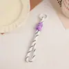 Cordón Trenzado Creativo Corto para Teléfono Móvil de Bloques de Color con Nudo, Funda para Teléfono Móvil, Llavero, Tetera, Cordón Desmontable Anti-Pérdida