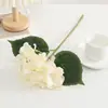 Simulação Hortênsia Única Atacado Painel de Fundo de Casamento Arranjo Floral Materiais Estúdio Fotográfico Hotel Decoração Flores Artificiais