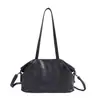 Bolsa tote retrô de grande capacidade para mulheres, nova coleção outono 2026, bolsa de ombro moderna e estilosa, bolsa de viagem casual e simples