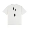 Fornecimento Transfronteiriço de Camisetas Digitais de Manga Curta 100% Algodão de Alta Qualidade Maison Margiela Mm6 para Homens e Mulheres