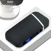Encendedor de Doble Arco Sensible al Tacto Recargable por USB Metálico Portátil Publicidad Láser Regalo Encendedor Recargable Nuevo
