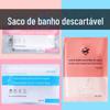 Banheira, cobertura de banheira extra grande para viagem e viagem de negócios, hotel especial descartável, saco de banho descartável, saco de banho descartável