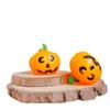 Ventas Directas de Fábrica Halloween Plástico Moldeado por Soplado Calabaza Pequeña Adornos de Escritorio Juguete DIY Accesorios en Varios Estilos