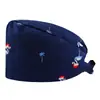 Gorra de Trabajo Transpirable de Algodón Puro, Gorro Médico tipo Cúpula, Gorro Quirúrgico, Gorra sin Visera, Turbante