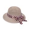 Sombrero de Paja para Niños Verano Nuevo Cinta de Lunares Casual Sombrero Pastoral Sombrero de Sol para Bebé Protección Solar Transpirable Sombrero de Sol