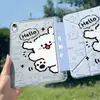 Ins Apple Star es adecuado para funda protectora de tableta iPad mini 7/6, air 8 anticaídas Plegado en Y Pro 13 con ranura para lápiz