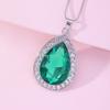 Collar con colgante de corazón de diamantes de colores de moda con gemas mágicas de Sophia y corazón de amor de AliExpress Amazon.