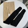 Otoño e invierno integradas pantimedias de terciopelo para mujer para uso exterior artefacto de pierna desnuda JK falsa rodilla cálida gruesa seda de costura de pantorrilla falsa