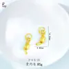 Cor Forte e Duradoura Ouro de Areia Vietnamita Acessórios DIY Pingentes com Gancho Dourado Combinação Livre Materiais para Pingentes DIY Feitos à Mão Atacado