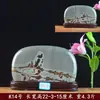 Flor de Hierba de Guangxi Piedra Cruda Piedra Extraña Pintura de Piedra Adorno de Piedra Natural Piedra Ornamental Pintura China Casa de Piedra Guardián de Piedra Colección de Piedras Verde