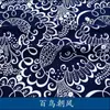 Tela tela teñida tela impresa tela estilo étnico ropa material para cortinas material azul y blanco Dali Wuzhen teñido anudado otro