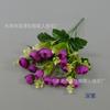 18 botões de pérola flor decoração de casa buquê simulação decoração de paisagem de pátio layout de vitrine de shopping flores
