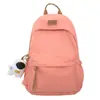 Mochila Feminina Estilo Floresta Versátil Alta Aparência Resistente à Sujeira Estudante Ensino Fundamental Estilo Coreano Grande Capacidade Estilo Preguiçoso Mochila de Celebridade da Internet