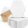 Paneles Hexagonales Transfronterizos Absorbentes de Sonido, Paneles Insonorizados, Materiales Aislantes para Oficina, Estudio de Grabación, Paneles Acústicos, Reducción de Ruido