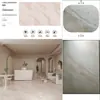 1200*1800*10mm Brillante 3:Losa de Piedra de 2 Tonos con Acabado de Alto Brillo, Fácil de Instalar y Transportar, Adecuada para Revestimiento de Paredes y Suelos