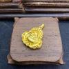 Auténtico colgante de oro de Vietnam con cabeza de Buda, collar con colgante de Buda, regalo seguro para siempre, Buda de oro puro
