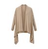 Jaqueta Leve Tencel com Proteção Solar Feminina Verão Irregular Respirável Cardigan Shawl de Manga Longa Top Camisa para Ar Condicionado