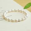 Pulsera de Perlas de Agua Dulce Natural Ai Yu Perlas en Forma de Arroz Pulido Alto para Mujer Venta al por Mayor Dropshipping S3050902