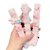 Pegatinas Lindas de Flequillo Kuromi para Niñas, Pegatinas para Cabello Roto, Diademas, Velcro para Niñas, Diademas para Niñas Pequeñas, Diademas, Accesorios para el Cabello