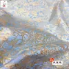 Tela de jacquard de seda fina europea y americana de alta calidad con flores rotas, para vestido de primavera, verano y otoño