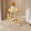 Mesa Redonda Pequeña, Mesa de Café Pequeña, Sala de Estar, Hogar, Apartamento Pequeño, Dormitorio, Mesa Pequeña, Mesa Lateral para Sofá, Mesa de Té Simple, Mini Balcón