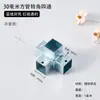 Conector en T de Tubo de Hierro Galvanizado Junta de Tubo Cuadrado para Escalera Accesorios Planos sin Soldadura Esquina en T Leede Zhuj