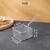 Talheres de Restaurante Ocidental, Pratos para Petiscos, Mini Cestas, Cestas de Ferro Forjado, Cestas de Fritura, Venda por Atacado e Dropshipping de Pratos para Petiscos Fritos