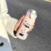 Taza de vacío de dibujos animados de panda lindo taza de bebida portátil para oficina de niña taza para beber para estudiante taza para exteriores rebotante