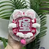 Chen Zheyuan (Yuan) Celebridad Hecha a Sí Misma Colgante de Bolso Qihang Mini Abanico Reflectante Etiqueta de Nombre Set Completo Terminado Hecho a Mano