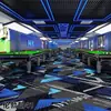 Hotel Pousada Sala Audiovisual Carpete de Nylon Impresso Cobertura Total À Prova de Fogo Retardante de Chama Resistente ao Desgaste À Prova de Som Carpete Especial para Sala de Sinuca