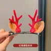 Pinzas para el Cabello de Navidad Diademas Pinzas para Niñas Fiesta Ambiente de Adulto Diademas Lindas Pinzas para el Cabello de Cuernos Accesorios