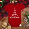 Body de bebé de Feliz Navidad, disfraz navideño para bebé recién nacido