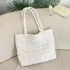 5914 Otoño Nuevo Bolso Tote Acolchado de Cuadros de Amor Bolso de Mamá Bolso de Hombro para Mujer de Gran Capacidad