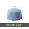 Cenicero de Lujo Ligero Transfronterizo, Forma de Diamante con Tapa, Engrosado a Prueba de Viento, Creativo y Personalizado para Hogar, Restaurante, KTV, Cafetería
