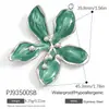 Acessórios de Joias DIY de Aço Inoxidável Transfronteiriços Yuhui: Microfone em Formato de Coração, Chapéu de Cowboy e Pingente com Incrustações de Strass - Componentes DIY