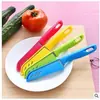 Cuchillo de Fruta Color Caramelo Pelador de Acero Inoxidable Pelador de Fruta Cuchillo Portátil Gadget de Cocina Multicolor