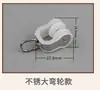 Accesorios para cortinas de acero inoxidable y plástico, riel, polea, accesorios de guía silenciosa, carro de plástico, gancho, suministro directo de fábrica