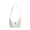 Bolsa Tote Retrô para Compras Transfronteiriças Moda Feminina Casual Bolsa de Ombro Artística Grande Capacidade Bolsa de Braço