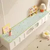 Alfombrilla Protectora para Encimera de Mueble de TV Estilo Crema Modelo Nuevo 2025 Lujo Ligero Gama Alta Mesa Lateral Alfombrilla para Zapatero Alfombrilla para Armario de Vino