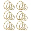 Venta al por mayor del fabricante Anillos para la nariz redondos 316L Perforación corporal Anillos abiertos para la nariz Anillos para los labios Tachuelas para la nariz estilo europeo y americano Transfronterizo