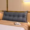 Almofada de Cama Americana Marrom Café Quarto Cama Tatame Cabeceira Almofada Encosto de Sofá Bolsa Longa Macia Alças Removível e Lavável