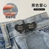 Pantalones con Hebilla de Cintura de Flor Artefacto para Apretar la Cintura Ajustable Reducción de Talla de Cintura de Jeans Hebilla de Pin Fijo