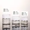 Al por mayor en stock 20g 30g 50g Envases acrílicos para crema con tapas doradas, Envases de crema esmerilados con tapas doradas