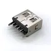 Soquete Fêmea USB Dupla Face Vertical, Reversível para Eletrodomésticos, Fabricante de Soquete Conector USB