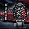 Reloj de movimiento automático transfronterizo para hombre, resistente al agua, estilo rueda, no mecánico, marea, nuevo, de una sola pieza, de comercio exterior