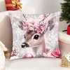 Nova Árvore de Natal Papai Noel Rena Boneco de Neve Elementos Hotel Elementos Rosa Transfronteiriço Decoração Macia Atacado