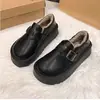 Zapatos Peludos para Mujer para Uso en Exteriores 2026 Nuevo Otoño/Invierno Zuecos Estilo Birkenstock de Suela Gruesa Botas de Nieve Cálidas con Forro de Felpa Zapatos de Algodón