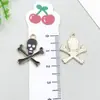 Venda Quente Transfronteiriça Mix 100 Liga de Metal Esmaltada com Gotejamento Série Halloween Pingente Pingente Pulseira DIY Colar Acessórios de Joias