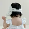 Sombrero de Sol para Bebé Yipan Verano Nuevo Encaje Ala Ancha Visera para Bebé Sombrero de Sol para Niños Sombrero de Sol